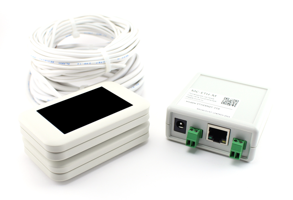 Проводной счетчик покупателей Ethernet MEGACOUNT WHITE в Симферополе