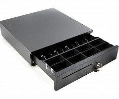 Денежный ящик G-Sense 410XL, чёрный, Epson, электромеханический в Симферополе